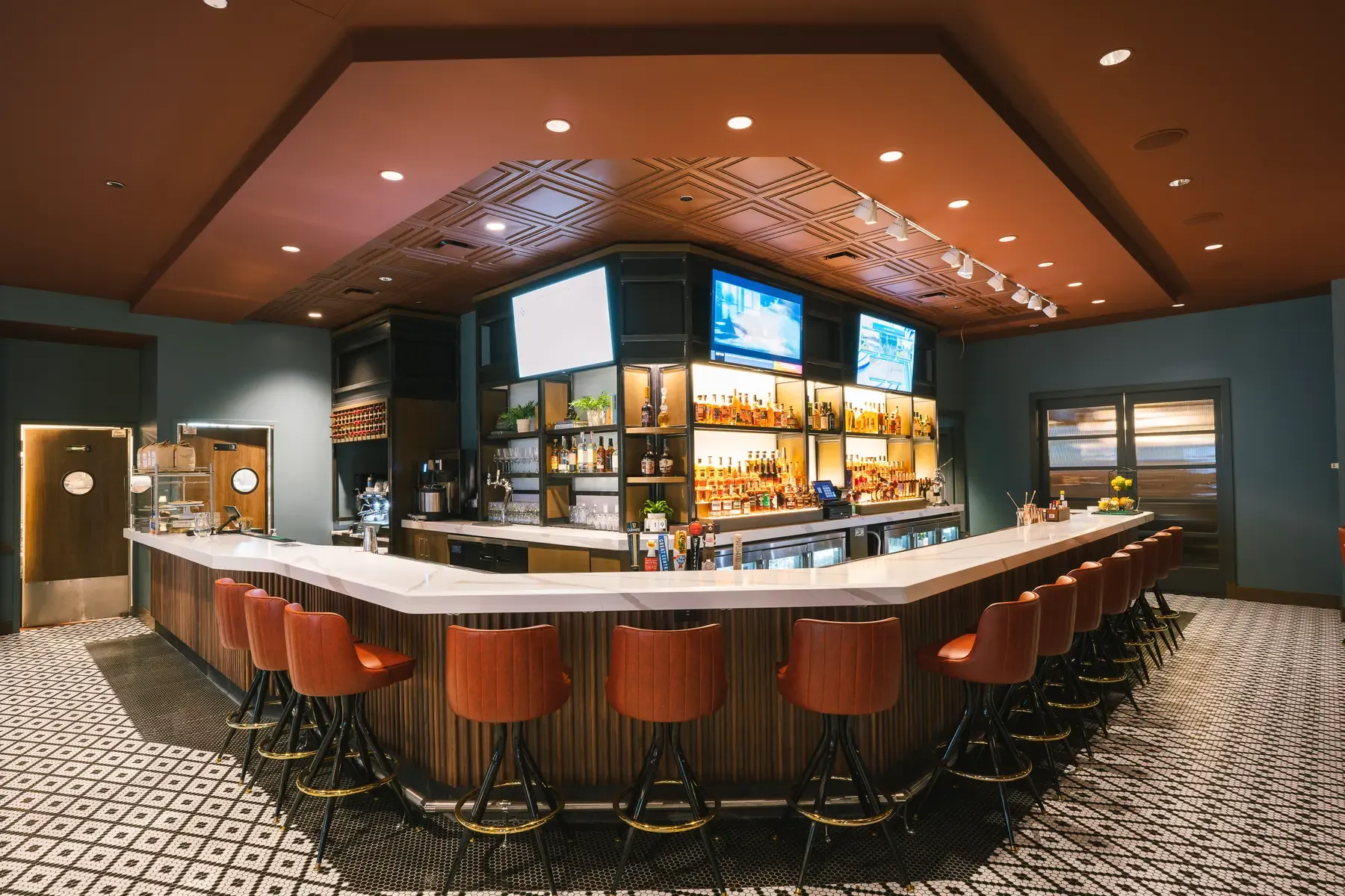 Copper Club bar and private dining