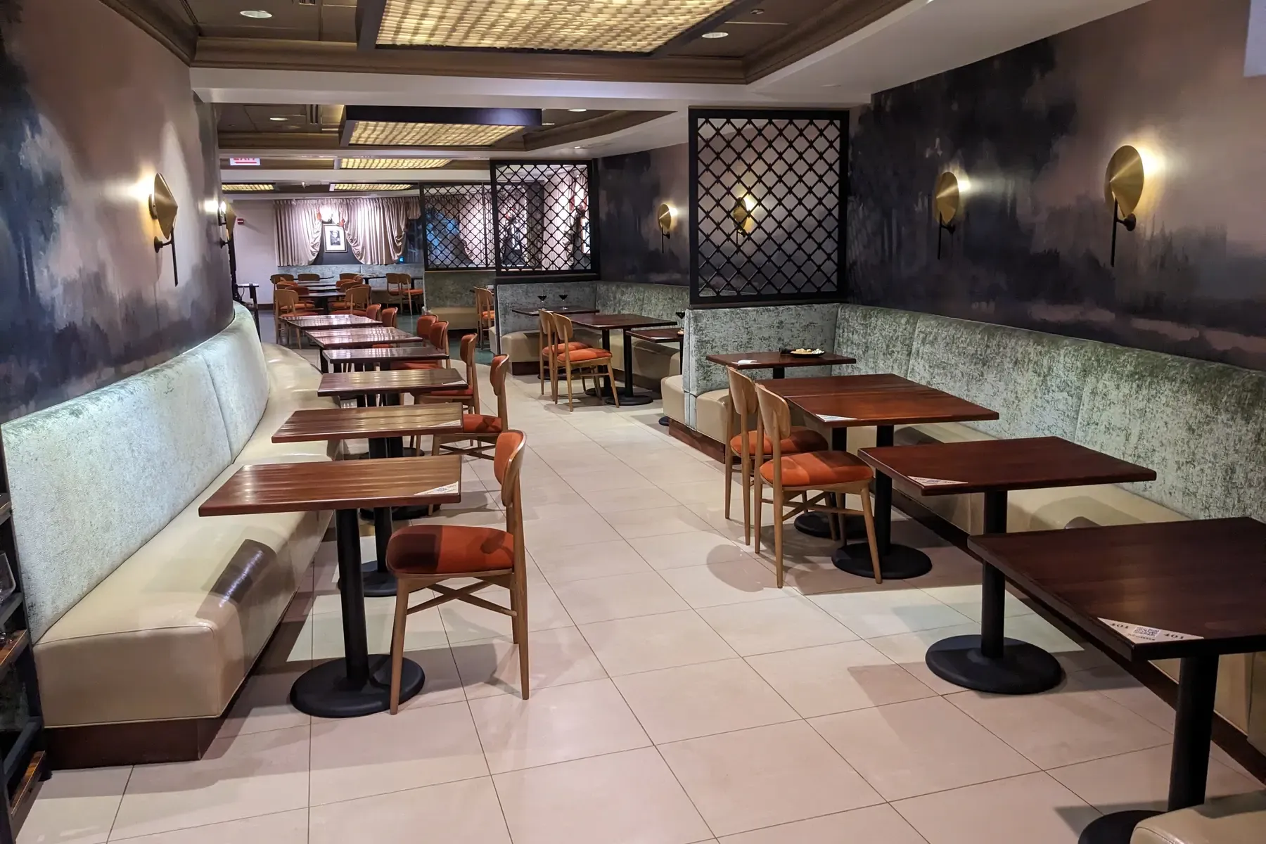 The Florian dining room